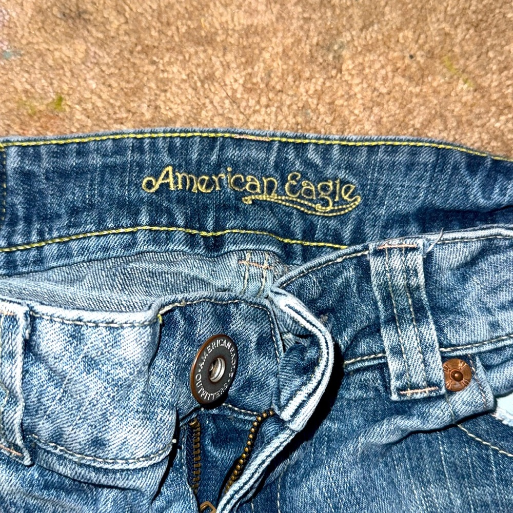 Vintage 2000’s American eagle mini flare jeans